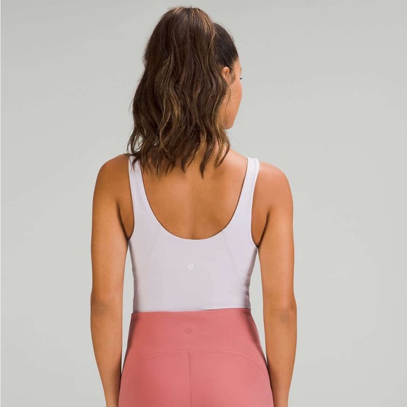 NWOT Lululemon Align Lavender Bodysuit - Picture 3 of 7